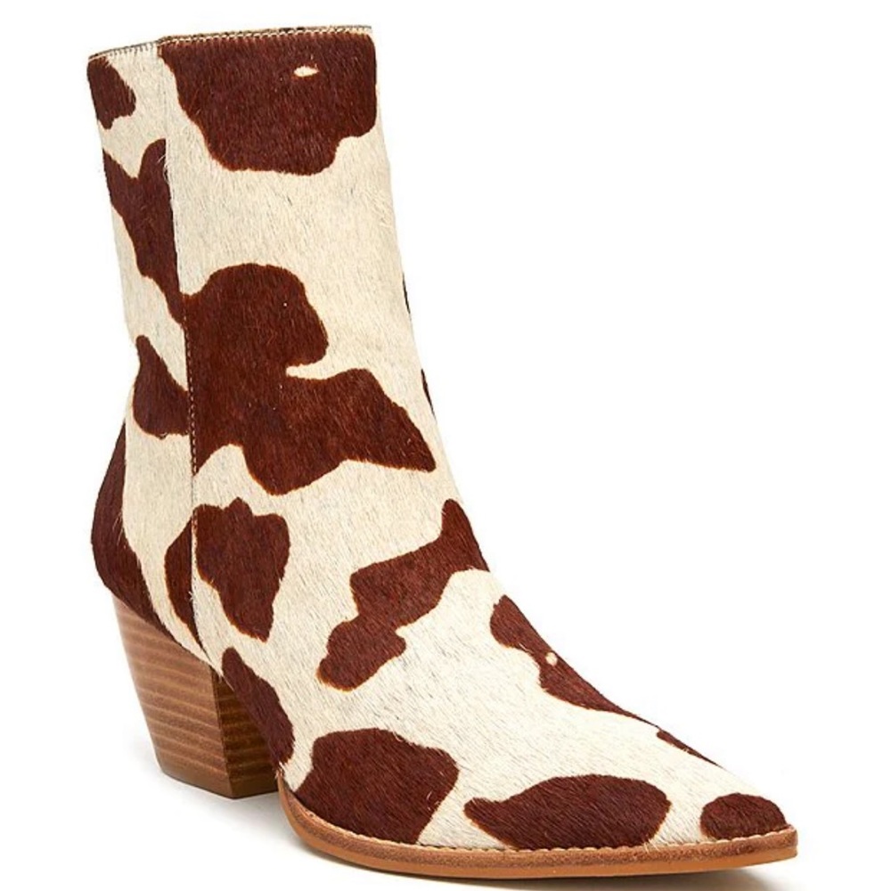 MATISSE CATY COW PRINT BOOT